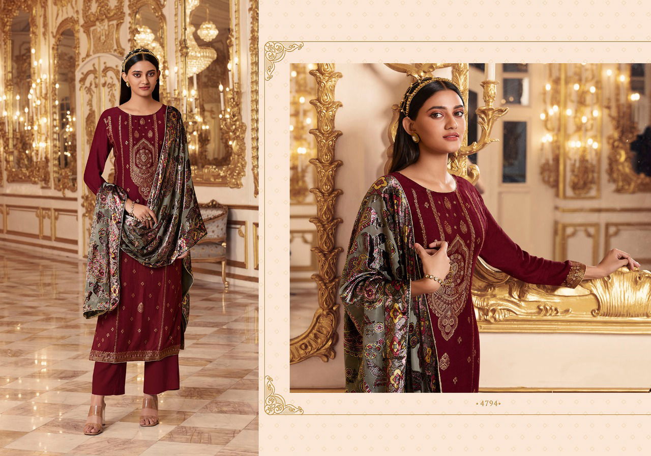 Zisa Charmy Dilnaaz New Fancy Exclusive Wear Pashmina Designer Dress Collection